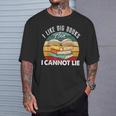 I Like Big Books Librarian Reading Teacher Book Lover T-Shirt Gifts for Him