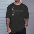 Bluescreen Of Death ブルースクリーンエラーコンピュータプログラミング Tシャツ 彼への贈り物