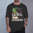 Book Reading My Spirit Animal Is A Bookworm T-Shirt Gifts for Him