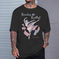 Books & Ballet T-Shirt Gifts for Him