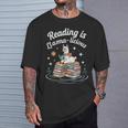 Booktrovert Shirt Reading Is Llama Licious Book Lover T-Shirt Gifts for Him