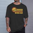 Burgerquad チーズバーガー 食通愛好家チーム ハンバーガー Tシャツ 彼への贈り物