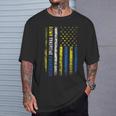 Camisa De Concienciaciónobre Elíndrome De Down Con Bandera De Estados Unidos Camiseta unisex Regalos para él
