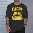 Carpe Librum Latin Language Lover Book Reading LIterary T-Shirt Gifts for Him Carpe Librum Latin Language Lover Book Reading LIterary T-Shirt Gifts for Him