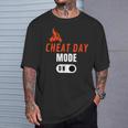 Cheat Day 高カロリー おもしろダイエット Tシャツ 彼への贈り物