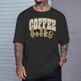 Coffee And Books I Love Them Both Book Coffee Lover T-Shirt Gifts for Him