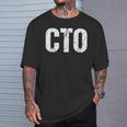 Cto シンプルタイトル Tシャツ 彼への贈り物