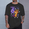 Dabbing 67 私は6歳でしたが、今は7歳です。おもしろいバースデーガールキッズ67 Tシャツ 彼への贈り物