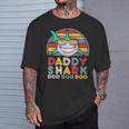 メンズ Daddyhark Doo キュート レトロ メンズ 父の日 ギフト アイデア Tシャツ 彼への贈り物