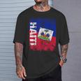 Damen Herren Kinder Haiti T-Shirt Geschenke für Ihn