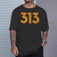 Detroit 313 Tシャツ 彼への贈り物