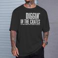 Diggin In In The Cates レコードボックス Tシャツ 彼への贈り物