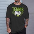 Divertente Papàportivo Giocatore Allenatore Fan Festa Del Papà Tennis Papà Maglietta Regalos para él