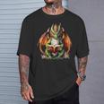 Dragon With Book T-Shirt Gifts for Him
