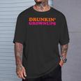 Drunken Grownups Lustige Frauen Und Männer Trinkgeschenke T-Shirt Geschenke für Ihn