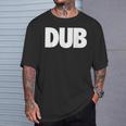Dub Reggae Music ビニールレコード カーニバルフェスティバル ギフト Tシャツ 彼への贈り物