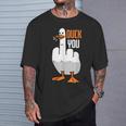 Duck You Duck Tシャツ 彼への贈り物