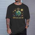 Earth Day Every Day Save The Earth Planets T-Shirt Gifts for Him