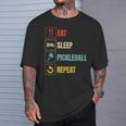 Eatleep ピックルボール リピート スポーツ レジャー ピックルボール Tシャツ 彼への贈り物