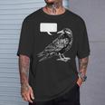 Edgar Allan Poe Nevermore Open To Interpretation Raven シャツ Tシャツ 彼への贈り物