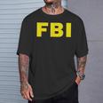Fbi ハロウィン おもしろコスチューム Tシャツ 彼への贈り物