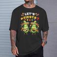 Lets Fiesta 5 De Mayo ポンチョ アボカド メキシカン パーティー メンズ レディース Tシャツ 彼への贈り物