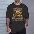 Floral Blessed To Be Called Mom And Grandma I Rock Them Both T-Shirt Gifts for Him