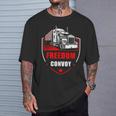 Freedom Convoy United Canada Truckers Tシャツ 彼への贈り物