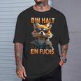 Fuchspruch Bin Halt Ein Fuchs Fuchsliebhaberchlau Füchse T-Shirt Geschenke für Ihn