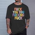 Fuck You Fucking Fuck Tシャツ 彼への贈り物