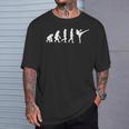 Human Ape Gorilla Evolution 空手 ボクシング キックボクシング Tシャツ 彼への贈り物