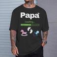 Futuro Papà Padre Daddy Loading Gravidanza Regalo Famiglia Maglietta Regalos para él