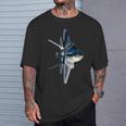 G's Up、戦闘機f-22、ジェット&飛行機好きに。 Tシャツ 彼への贈り物