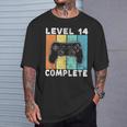Gamer 14 Cumpleaños Regalo Para Niños 14 Años Camiseta unisex Regalos para él