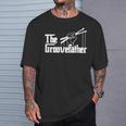 The Groovefatherintage Drumsドラミングバンドドラマー Tシャツ 彼への贈り物