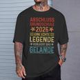 Grundschule Abschluss 2026 Eine Legendeerlässt Das Gelände T-Shirt Geschenke für Ihn