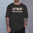 Herr Der Hühner T-Shirt Geschenke für Ihn