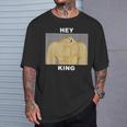 Hey Kingwole Doge Meme Tシャツ 彼への贈り物