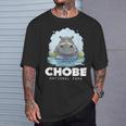Hippo アフリカンサファリ チョベ国立公園 お土産 Tシャツ 彼への贈り物