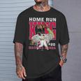 Home Run King Marcell Ozuna Atlanta Mlbpa Tシャツ 彼への贈り物
