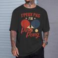 Homme Les Amateurs De Tennis De Table J'peux Pas J'ai Ping Pong T-Shirt Cadeaux pour lui