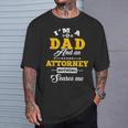 I'm Dad And Attorney Fun Happy 父の日 Tシャツ 彼への贈り物