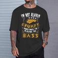 I'm Not Always Grumpyometimes I'm Playing The Bass 音楽 Tシャツ 彼への贈り物