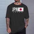 Japan Flag Japaneseports Games アスレチック ジャージスタイル Tシャツ 彼への贈り物