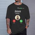 Jesus Is Calling I Jessus Calls An & Tシャツ 彼への贈り物