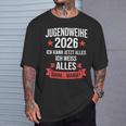 Jugendweihe 2026 Ich Kann Jetzt Alles Weiß Alles Ähhm Mama T-Shirt Geschenke für Ihn