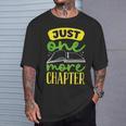 Just One More Chapter Bookworm Book Reading T-Shirt Gifts for Him Just One More Chapter Bookworm Book Reading T-Shirt Gifts for Him