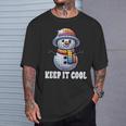 Keep It Cool Disconowman Retro Funky Holidayibes Tシャツ 彼への贈り物