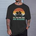 All Kids Are Reading Retro Read Book Lover Boys Girls Small T-Shirt Gifts for Him All Kids Are Reading Retro Read Book Lover Boys Girls Small T-Shirt Gifts for Him