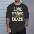 Loud And Proud Entrenador De Baloncesto Camiseta unisex Regalos para él